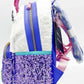 Loungefly Daisy Duck Sequin Mini Backpack Disney 85th Anniversary Bag Left Side