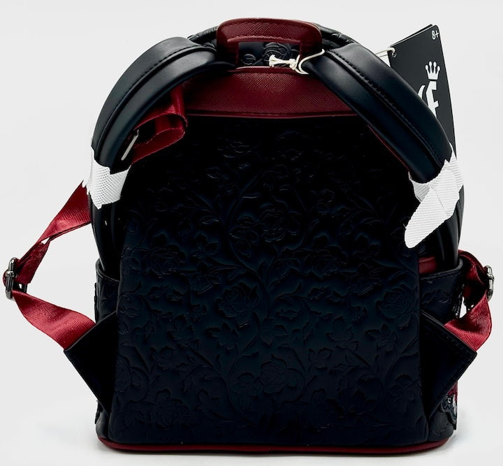 Loungefly Dark Romance Mini Backpack Books A Million Roses Skull Bag Back