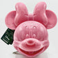 Loungefly Disney 100 Minnie Mouse Pink Glitter Figural Crossbody Bag Face Front