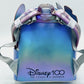 Loungefly Disney 100 Platinum Stitch Mini Backpack Cosplay Bag Back