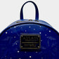 Loungefly Disney Aulani Resort Mickey Minnie Fire Pit Mini Backpack Front Enamel Logo