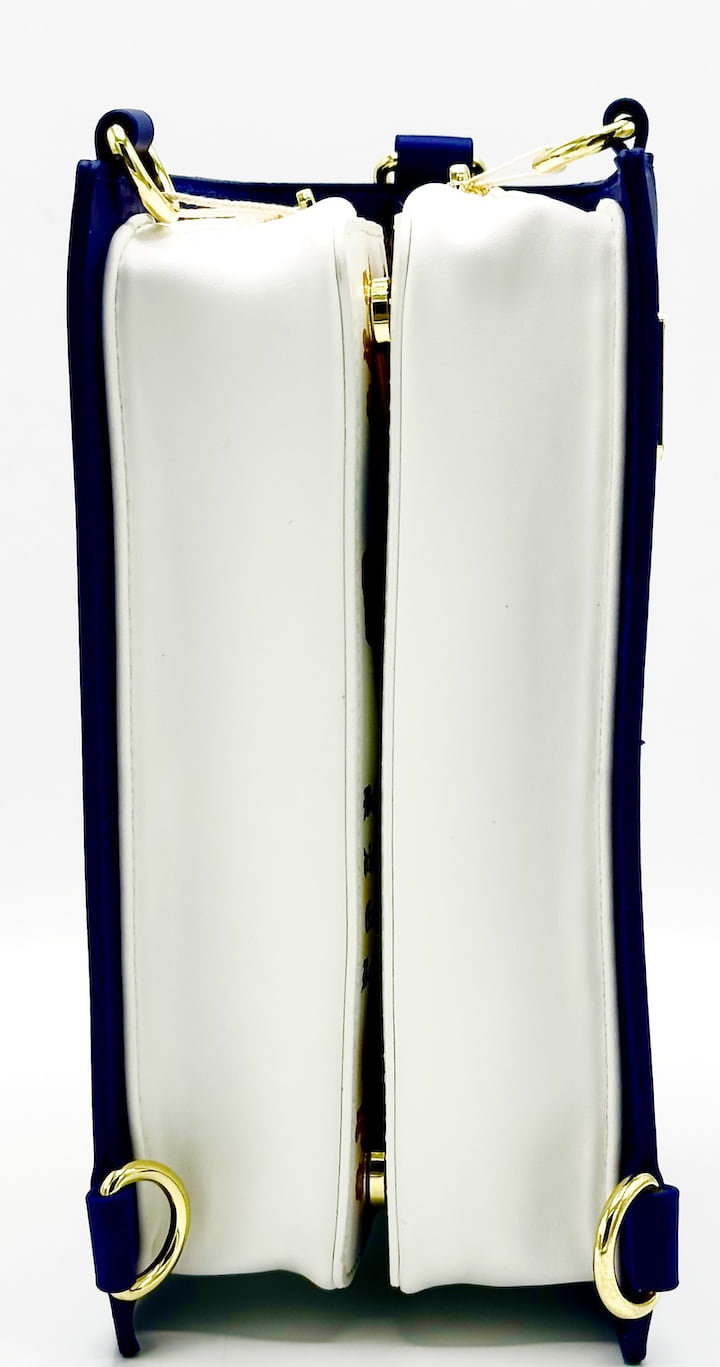 Loungefly Disney Beauty and the Beast Storybook Convertible Bag Left Side