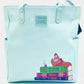 Loungefly Disney Books Collection Tote Bag Princess Sidekick Shopper Back Full View