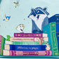 Loungefly Disney Books Collection Tote Bag Princess Sidekick Shopper Front Character Artwork