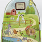 Loungefly Disney Dogs Mini Backpack Farm House Bag Front Full View