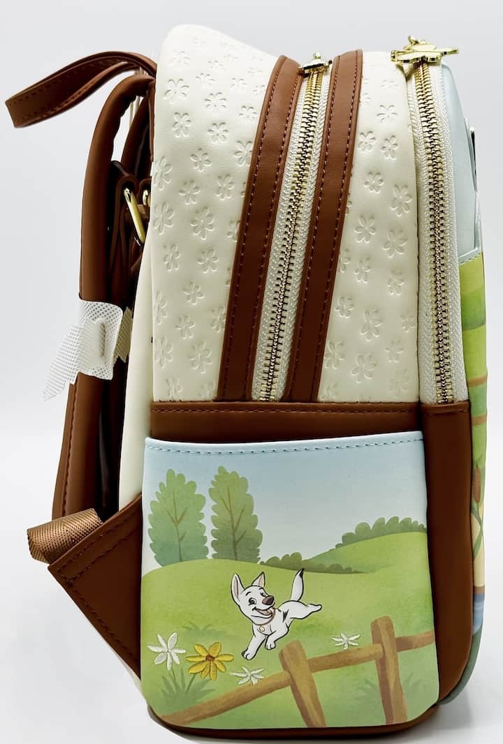Loungefly Disney Dogs Mini Backpack Farm House Bag Right Side
