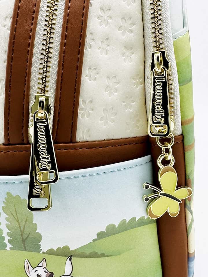 Loungefly Disney Dogs Mini Backpack Farm House Bag Zips