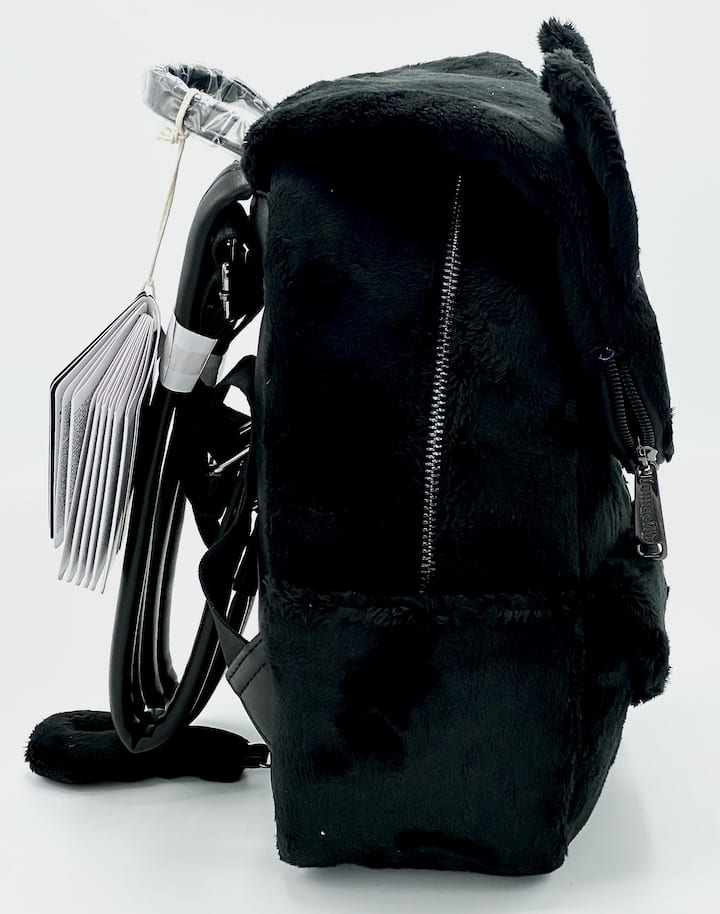 Loungefly Disney Hocus Pocus Binx Mini Backpack Plush Light Up Bag Right Side