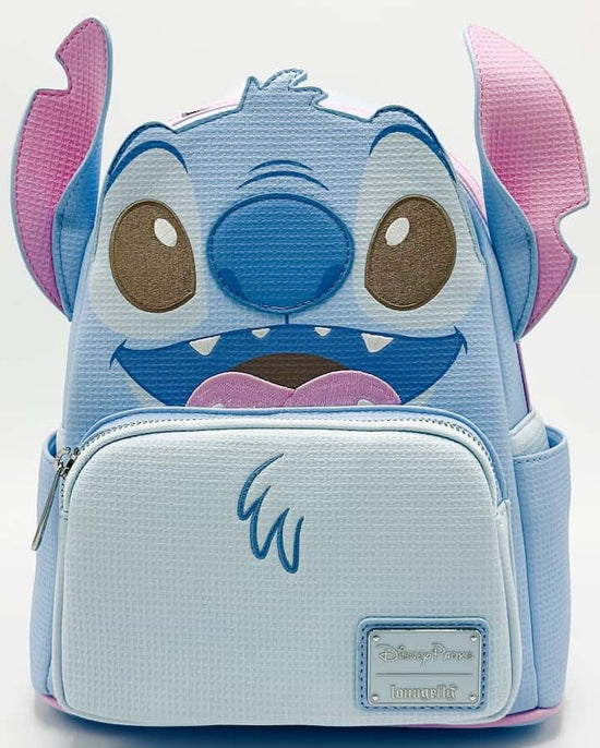 Loungefly Disney Parks 626 Day Mini Backpack Stitch Cosplay Bag Front Full View