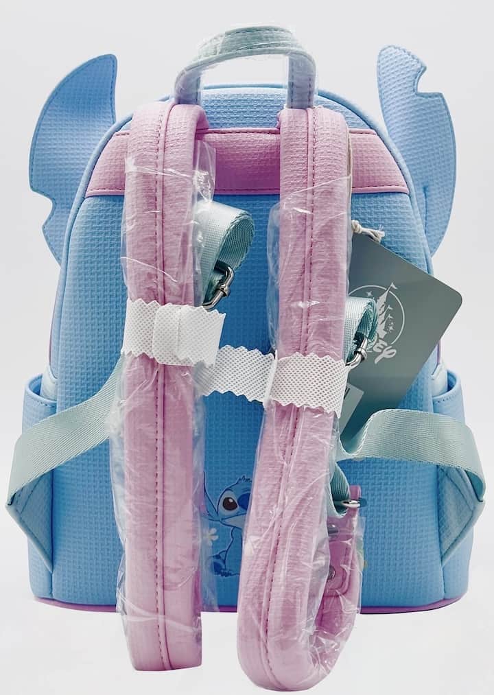 Loungefly Disney Parks 626 Day Mini Backpack Stitch Cosplay Bag Straps
