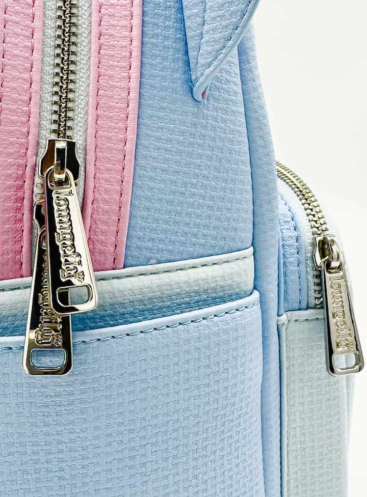 Loungefly Disney Parks 626 Day Mini Backpack Stitch Cosplay Bag Zips