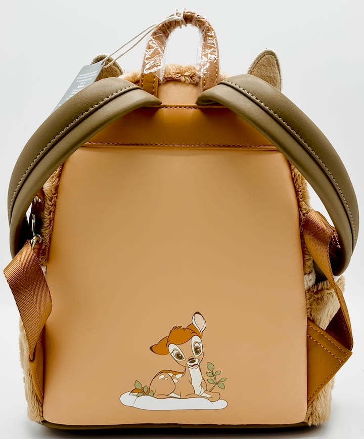 Loungefly Disney Parks Bambi Mini Backpack Plush Cosplay Bag Back