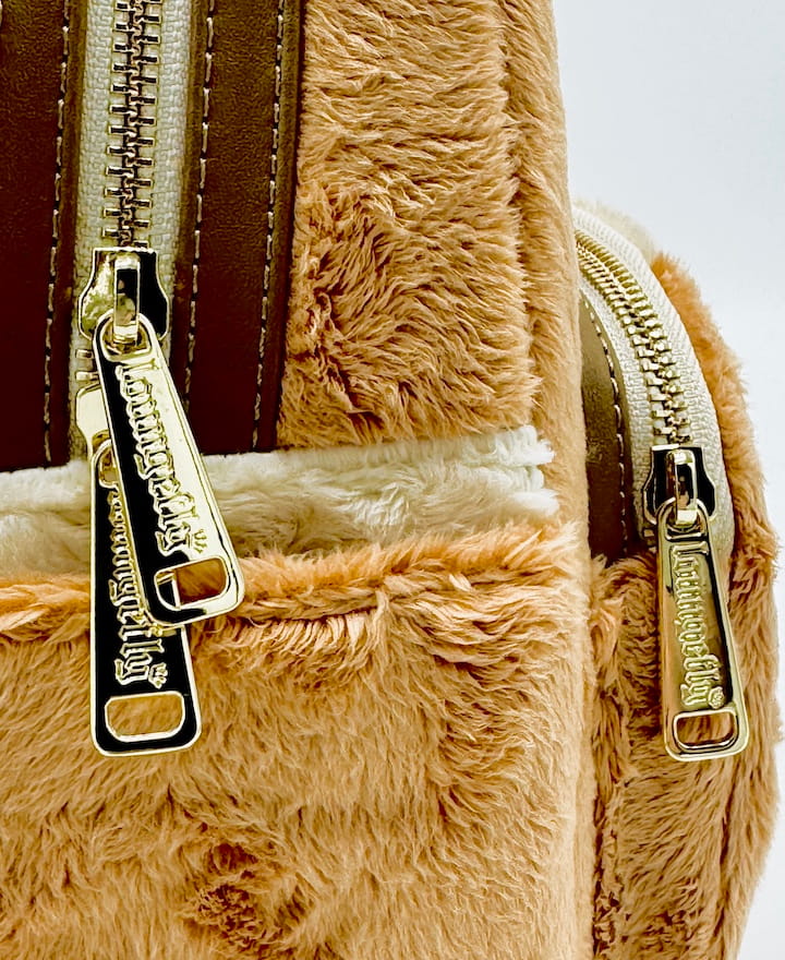 Loungefly Disney Parks Bambi Mini Backpack Plush Cosplay Bag Zips