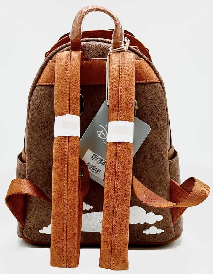 Loungefly Disney Parks Carl Fredricksen Mini Backpack Pixar Up Bag Straps