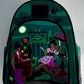 Loungefly Disney Parks Club 33 Haunted Mansion Mini Backpack Bag Backpack Glow In The Dark Effect