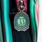 Loungefly Disney Parks Club 33 Haunted Mansion Mini Backpack Bag Backpack Keyring