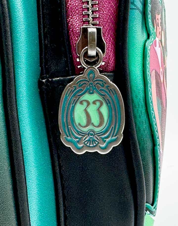 Loungefly Disney Parks Club 33 Haunted Mansion Mini Backpack Bag Backpack Keyring