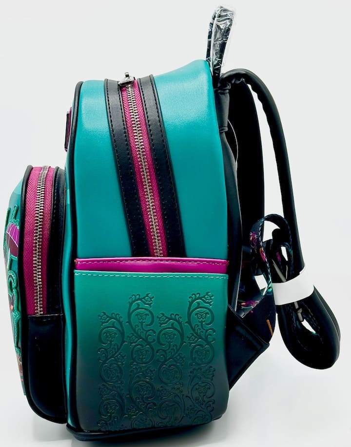 Loungefly Disney Parks Club 33 Haunted Mansion Mini Backpack Bag Backpack Left Side