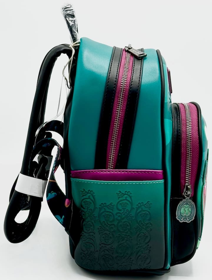 Loungefly Disney Parks Club 33 Haunted Mansion Mini Backpack Bag Backpack Right Side