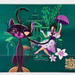 Loungefly Disney Parks Club 33 Haunted Mansion Mini Backpack Bag Paper Bag Back With Rope