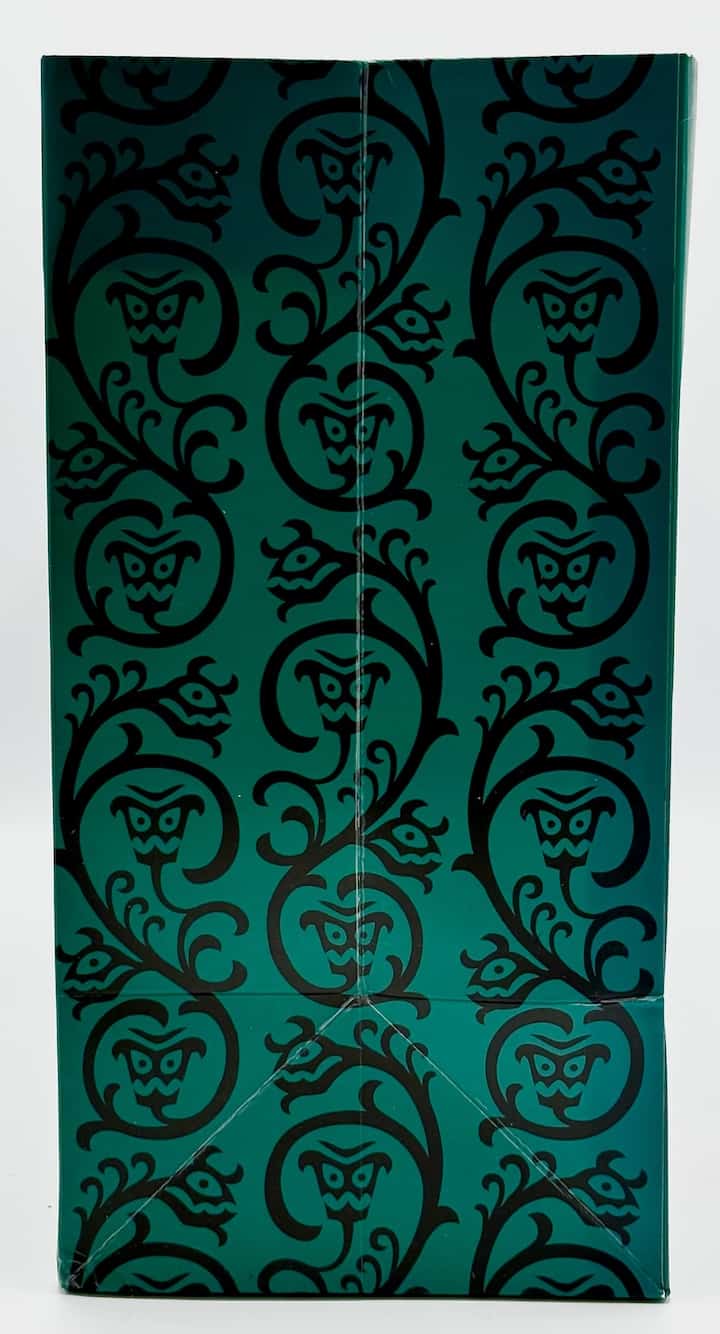 Loungefly Disney Parks Club 33 Haunted Mansion Mini Backpack Bag Paper Bag Left Side