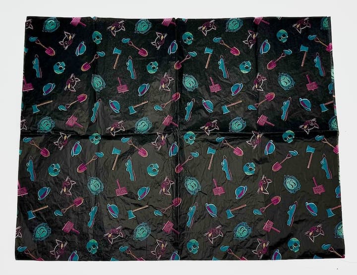 Loungefly Disney Parks Club 33 Haunted Mansion Ears Headband Tissue Paper Side One