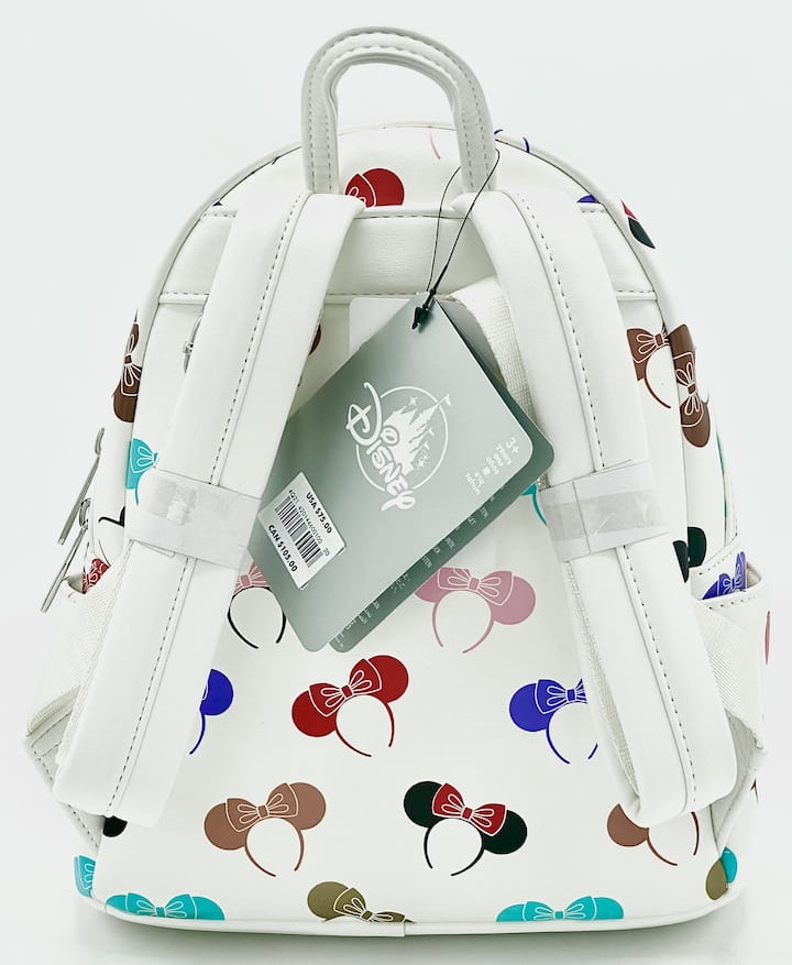 Loungefly Disney Parks Ear Headband Mini Backpack Ears Holder AOP Bag Straps