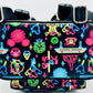 Loungefly Disney Parks Neon Mini Backpack Park Life Attraction Icons Base