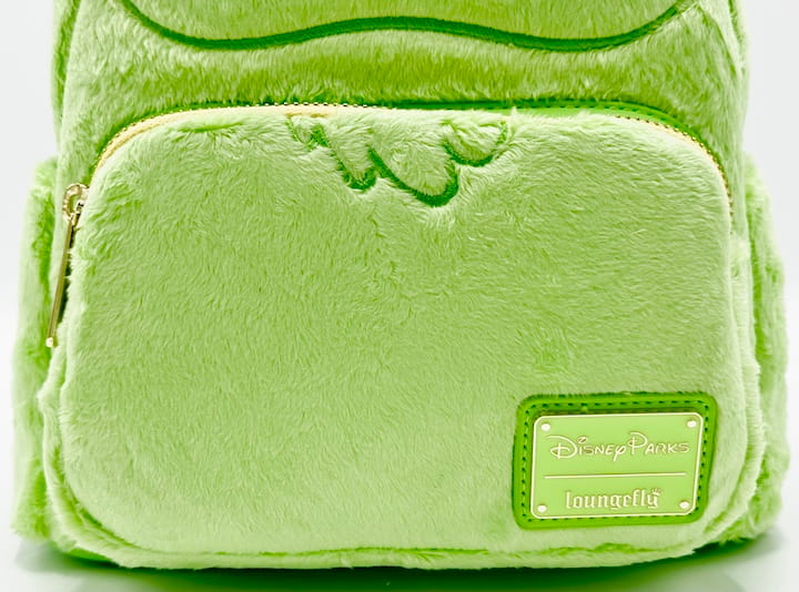 Loungefly Disney Parks Pascal Cosplay Mini Backpack Rapunzel Bag Front Bottom