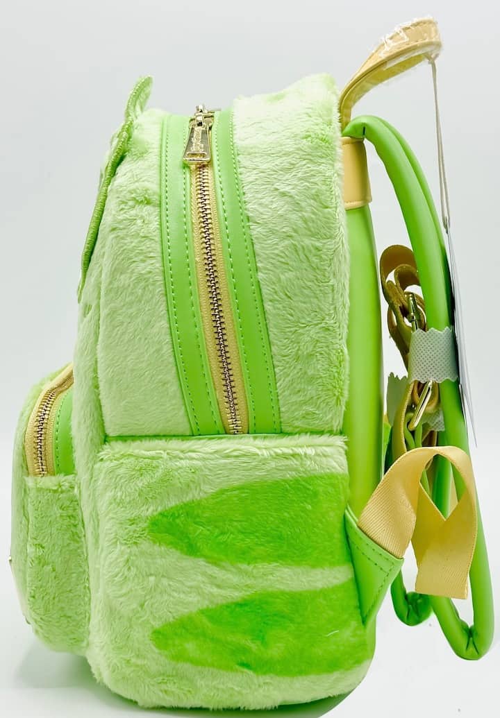 Loungefly Disney Parks Pascal Cosplay Mini Backpack Rapunzel Bag Left Side