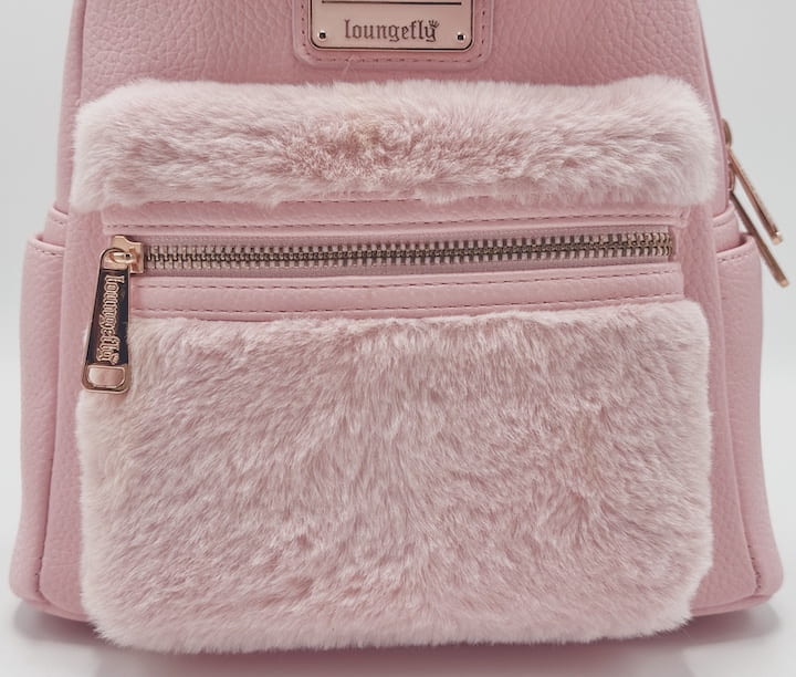 Loungefly Disney Parks Piglet Pink Mini Backpack Minnie Mouse Bag Front Pocket