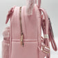 Loungefly Disney Parks Piglet Pink Mini Backpack Minnie Mouse Bag Left Side