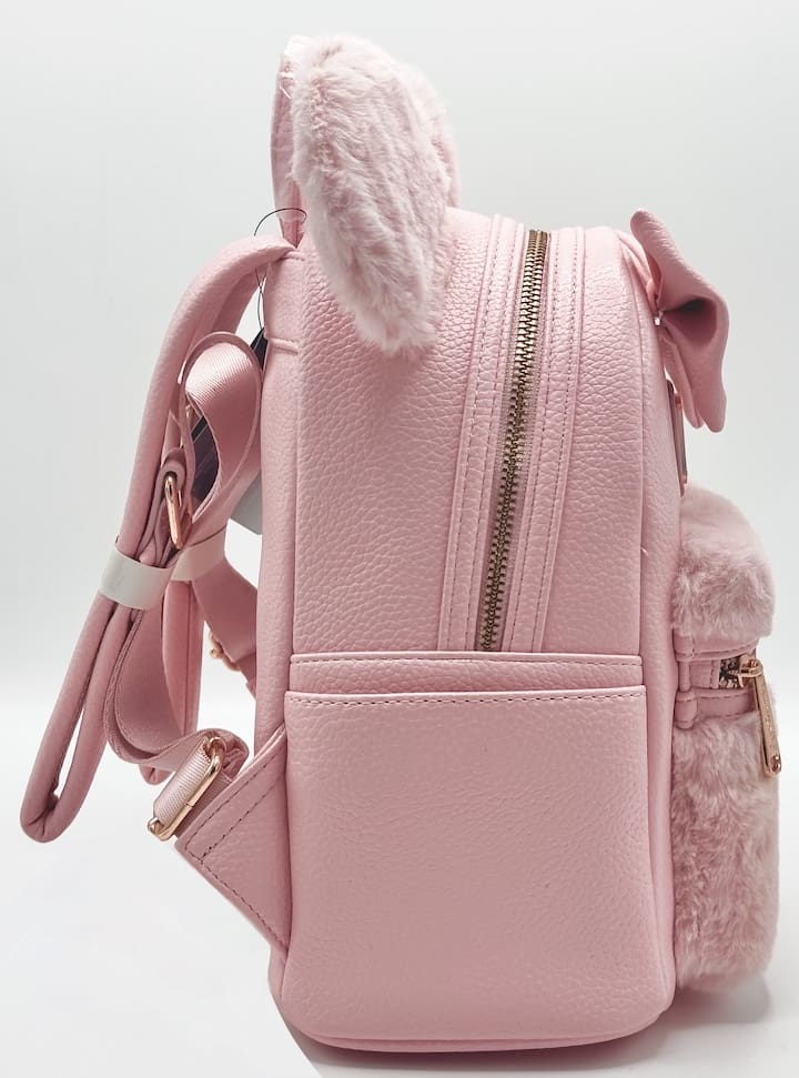 Loungefly Disney Parks Piglet Pink Mini Backpack Minnie Mouse Bag Right Side