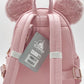 Loungefly Disney Parks Piglet Pink Mini Backpack Minnie Mouse Bag Straps