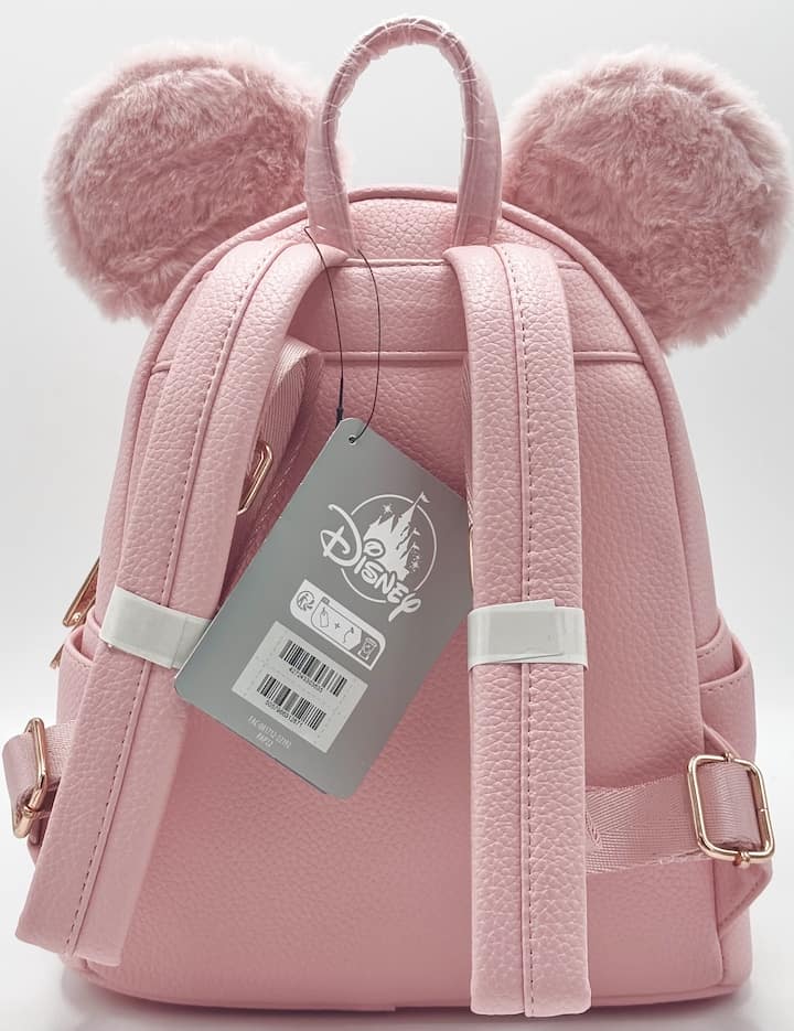 Loungefly Disney Parks Piglet Pink Mini Backpack Minnie Mouse Bag Straps
