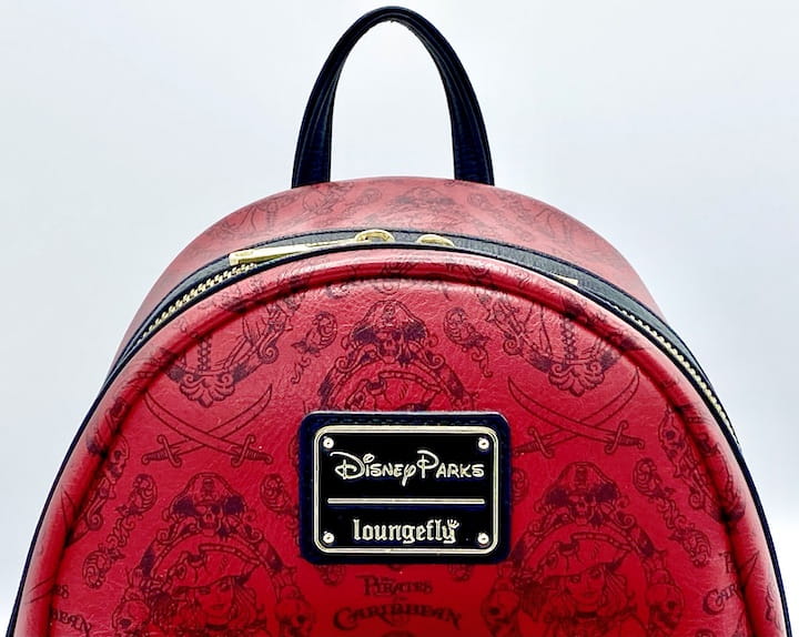 Loungefly Disney Parks Pirates of the Caribbean Mini Backpack Redd Bag