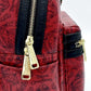 Loungefly Disney Parks Pirates of the Caribbean Mini Backpack Redd Bag Zips