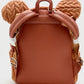 Loungefly Disney Parks Pumpkin Spice Mini Backpack Minnie Mouse Bag Back