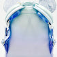 Loungefly Disney Parks Winter Blue Sequin Mini Backpack Bag Back