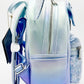Loungefly Disney Parks Winter Blue Sequin Mini Backpack Bag Right Side