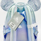 Loungefly Disney Parks Winter Blue Sequin Mini Backpack Bag Straps