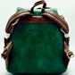 Loungefly Disney Peter Pan Quilted Velvet Mini Backpack Tinkerbell Bag Back