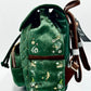 Loungefly Disney Peter Pan Quilted Velvet Mini Backpack Tinkerbell Bag Left Side