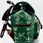 Loungefly Disney Peter Pan Quilted Velvet Mini Backpack Tinkerbell Bag Right Side