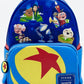 Loungefly Disney Pixar Shorts Mini Backpack Lava Luxo Jr Bao Geri Bag Front Full View