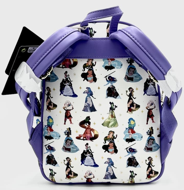 Loungefly Disney Princess Dress Mini Backpack AOP Scenes Bag Back
