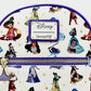 Loungefly Disney Princess Dress Mini Backpack AOP Scenes Bag Front Enamel Logo