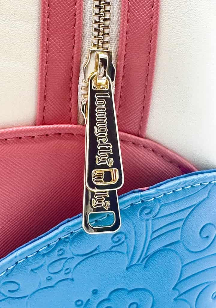 Loungefly Disney Princess Moana Ariel Mini Backpack Little Mermaid Bag Zips