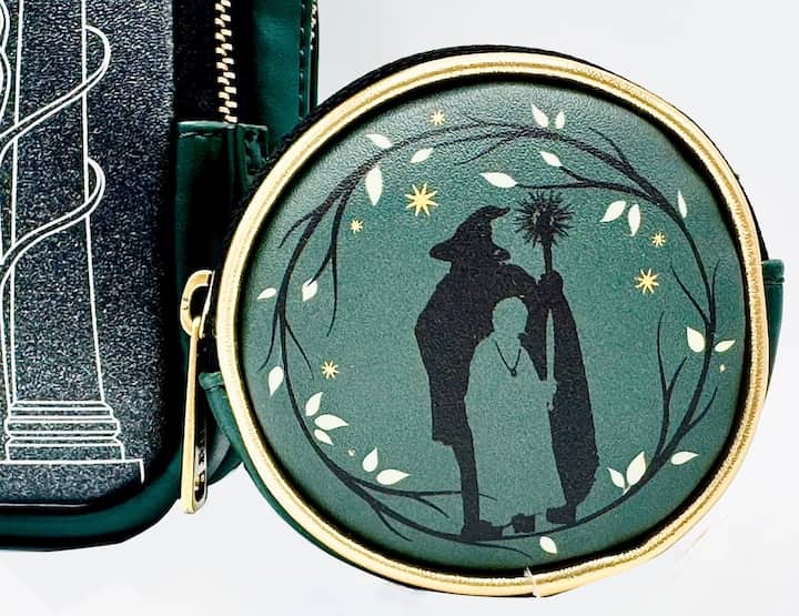 Loungefly Doors of Durin Crossbody Bag Lord of the Rings Coin Purse Back