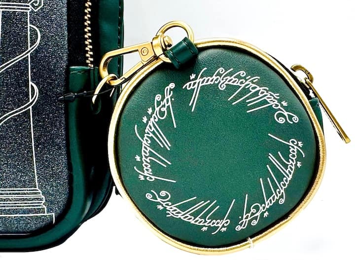 Loungefly Doors of Durin Crossbody Bag Lord of the Rings Coin Purse Front